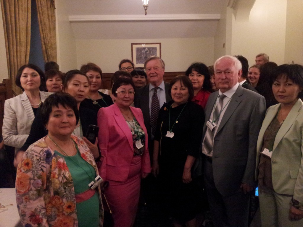 Kazakhstan delegation with the Rt Hon Kenneth Clarke MP